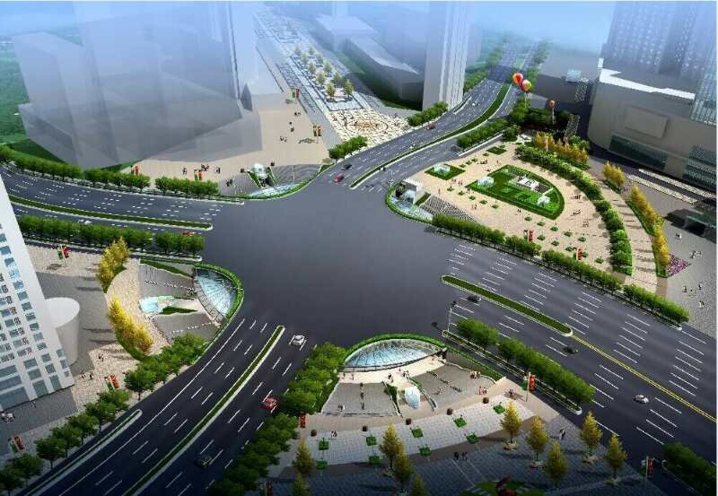 西安市紡織城地區(qū)堡子村盤道綜合改造工程